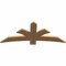 Ekena Millwork Davenport Timber Gable Bracket, Western Red Cedar, 60"W x 25"H x 1 1/2"D x 5 1/2"F, 10/12 Pitch GBW060X25X0206DAV00SWR - alternate 5